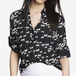 Express Portofino button down shirt blouse